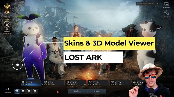Lost Ark: Skins & 3D Model Viewer